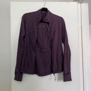 Dark purple, long sleeve lululemon jacket